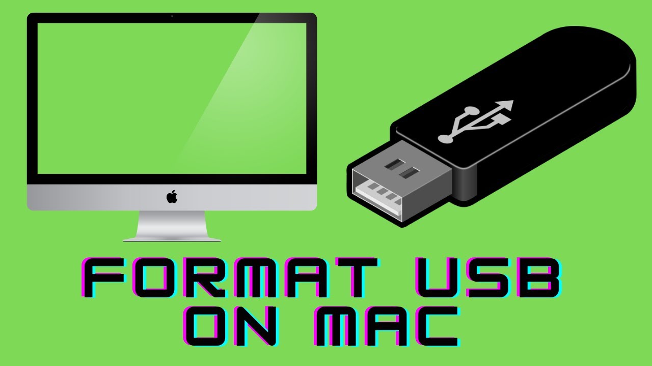 thumb drive format for mac and windows